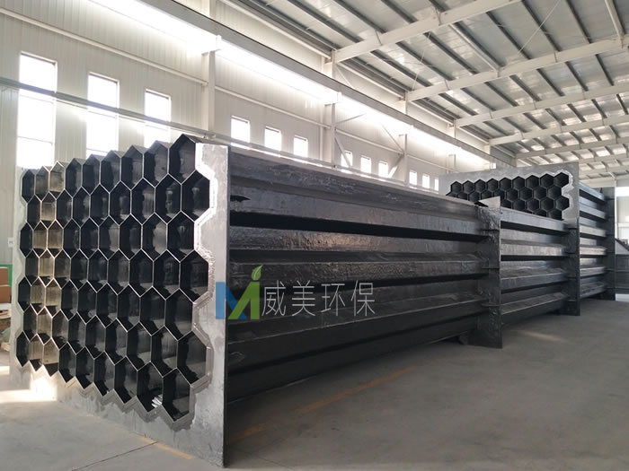 拼裝式的濕式靜電除塵器陽(yáng)極系統(tǒng)-玻璃鋼陽(yáng)極管束