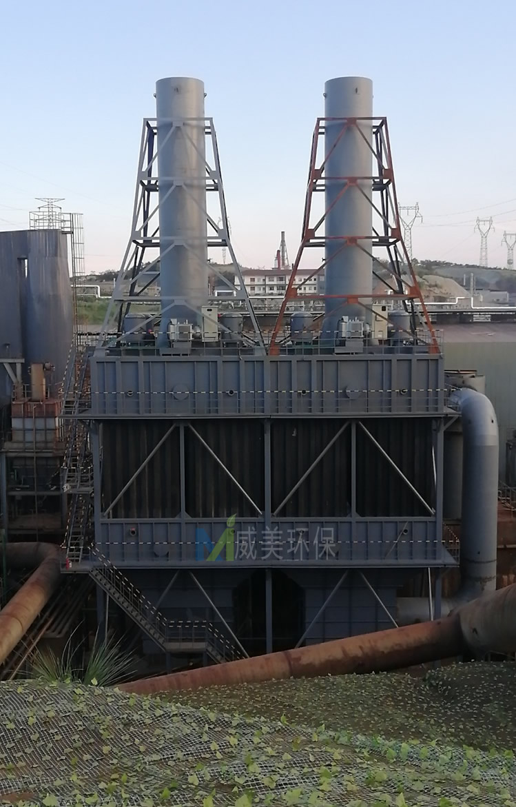 顏值頗高的一對(duì)濕式電除塵器