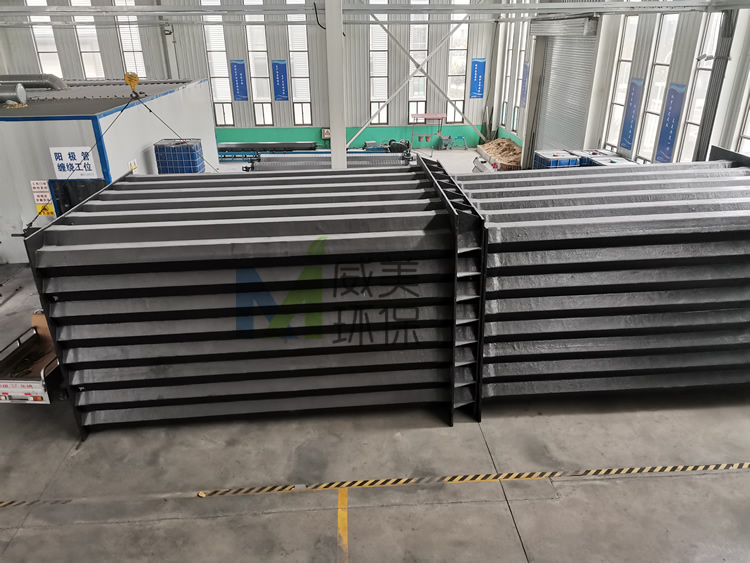 20萬發(fā)濕式靜電除塵器生產(chǎn)完畢