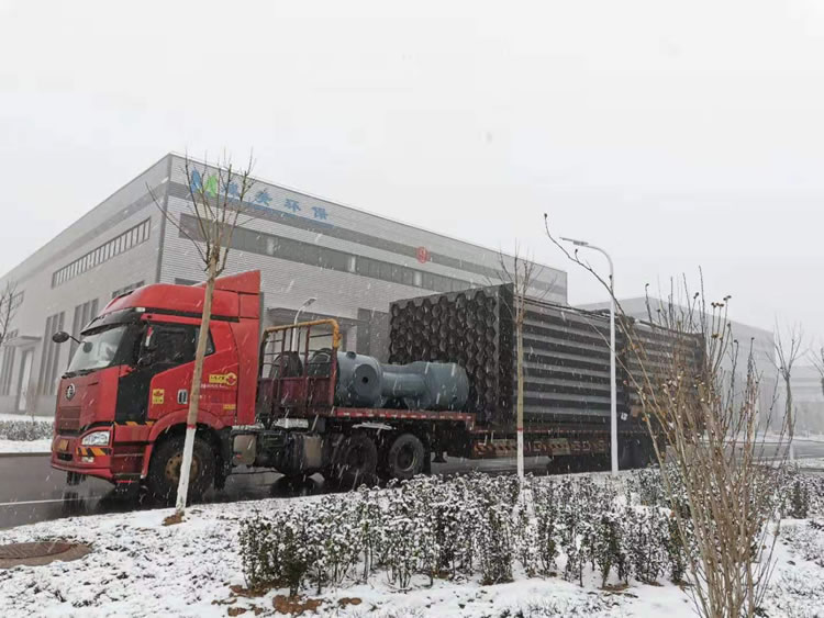 冒風(fēng)雪、戰(zhàn)嚴(yán)寒，2020新年伊始濕電除塵器發(fā)貨貴州