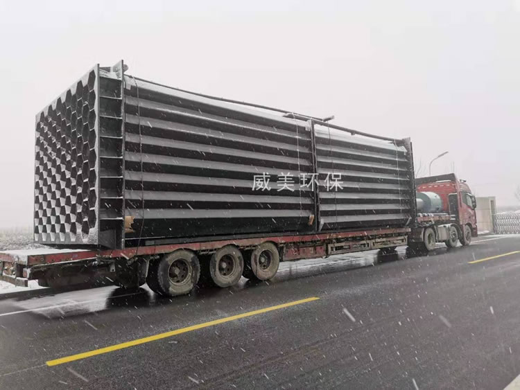 冒風(fēng)雪、戰(zhàn)嚴(yán)寒，2020新年伊始濕電除塵器發(fā)貨貴州