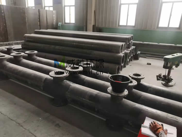 煙氣脫硫塔噴淋層發(fā)貨山東