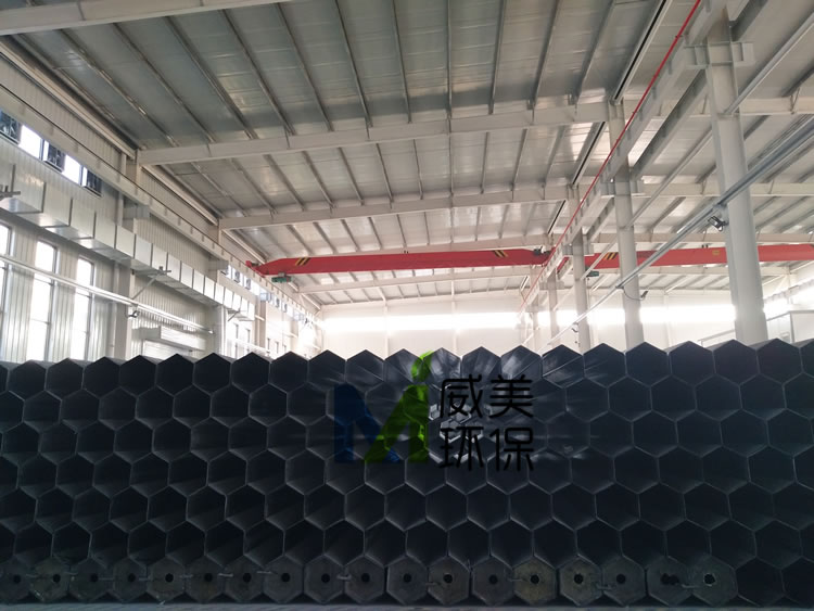 未組裝的濕電除塵器陽(yáng)極管